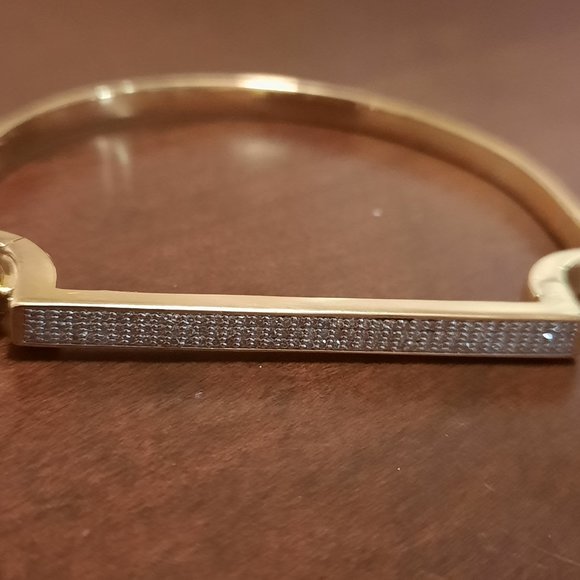 Signature Thin Diamond Bangle by MONICA VINADER - Picture 3 of 15